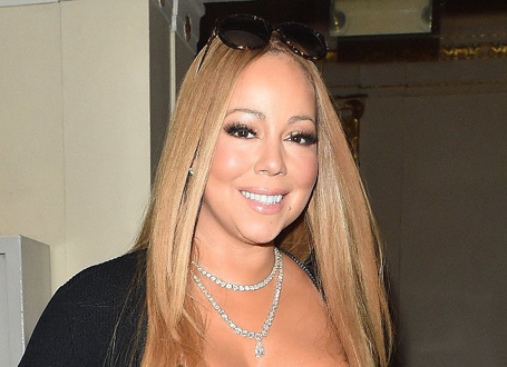 Mariah Carey flashes her bare crotch again in NYC | mcarchives.com