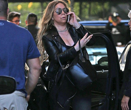 Mariah Carey visits cosmetic surgery centre | mcarchives.com