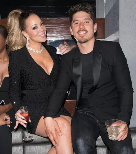 Mariah Carey at Floyd Mayweather's birthday bash | mcarchives.com