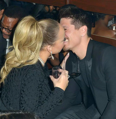 Mariah Carey at Floyd Mayweather's birthday bash | mcarchives.com