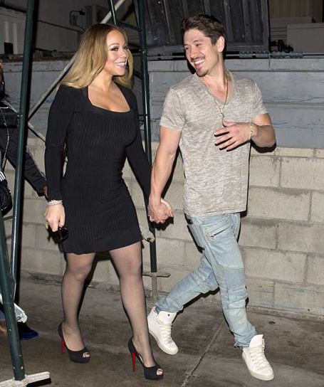 Mariah enjoys romantic date night with Bryan | mcarchives.com
