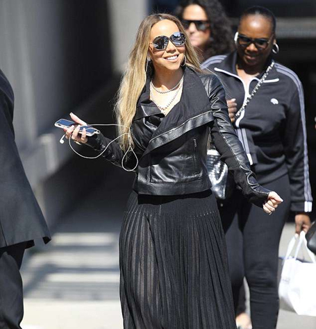 Mariah Carey on Jimmy Kimmel Live | mcarchives.com