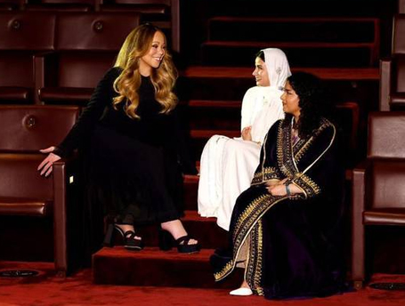 Mariah Carey performs at opening of Banyan Tree AlUla | mcarchives.com