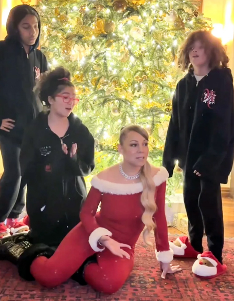 Mariah's kids sick of All I Want for Christmas Is You | mcarchives.com