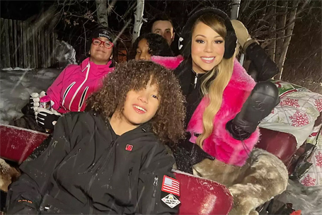 Mariah's kids sick of All I Want for Christmas Is You | mcarchives.com