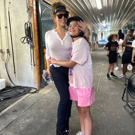 Mariah enjoys a horseback riding daytime excursion | mcarchives.com