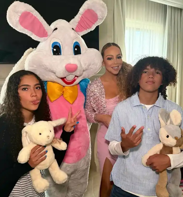 Mariah Carey celebrates 2026 Easter with her family | mcarchives.com