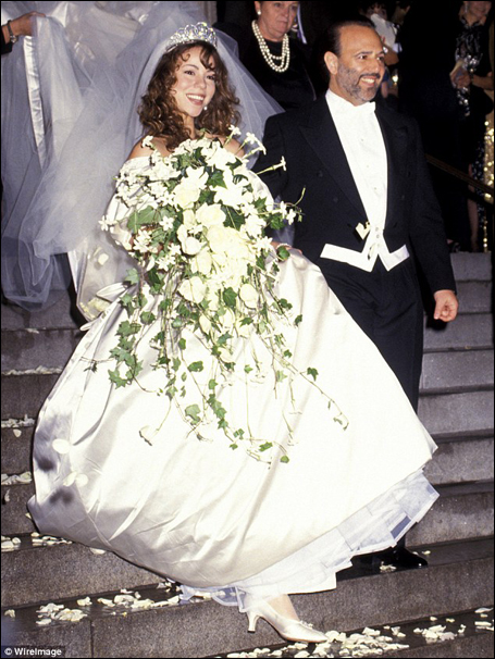 Curse Of The Vera Wang Wedding Gown The Mariah Carey Archives