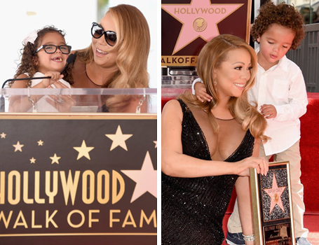 Mariah Carey's twins steal the show at ceremony | mcarchives.com